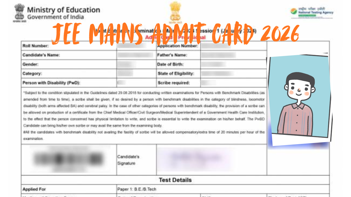JEE Main 2026 Session 1: City Intimation Slip Out + Exam Dates Revised!