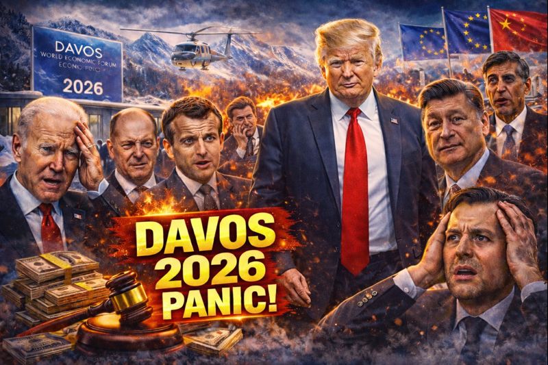 Davos Chaos: Trump Lands Tomorrow – World Leaders Panic Over Greenland & Tariffs!