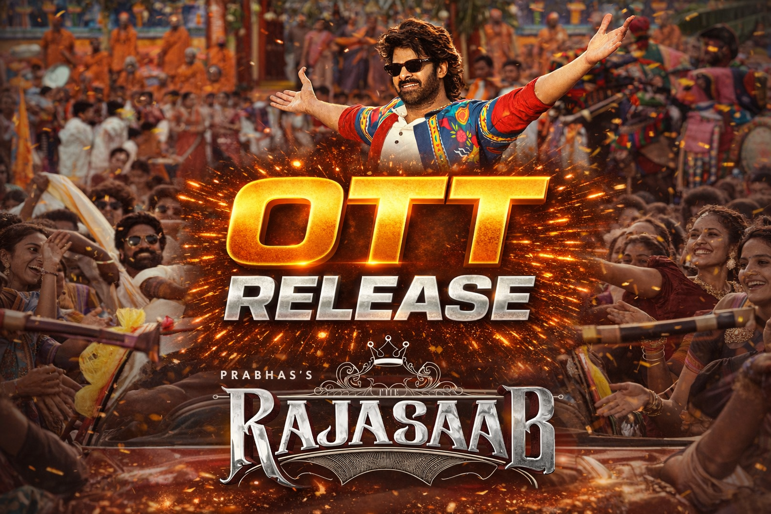 The Raja Saab OTT Premiere: Prabhas Horror-Comedy Breaks JioHotstar Traffic Records This Weekend