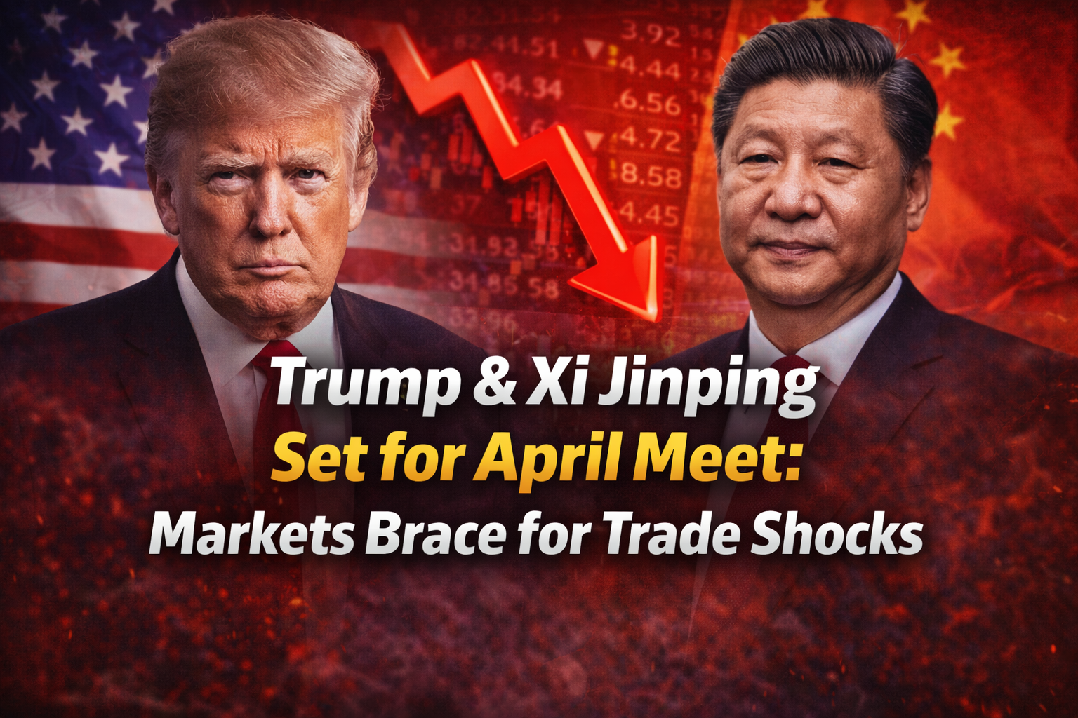 Trump & Xi Jinping Set for April Meet: Markets Brace for Trade Shocks