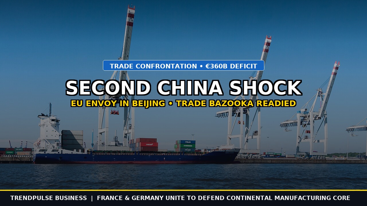 The 'Second China Shock': EU Dispatches Emergency Trade Envoy to Beijing as France and Germany Mount United Front Against Industrial Deluge