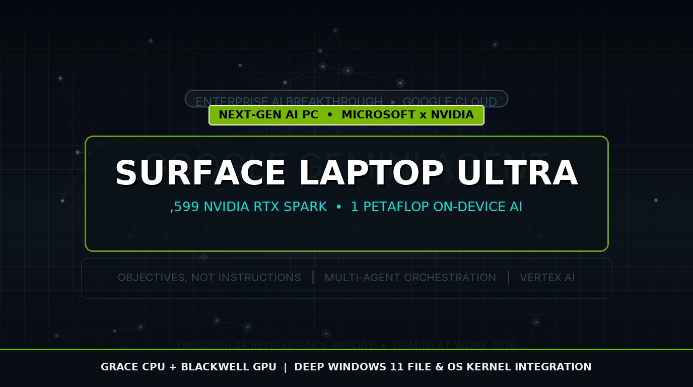 Microsoft Surface Laptop Ultra Unleashed: Inside the $2,599 Nvidia RTX Spark Beast Rewiring Windows 11
